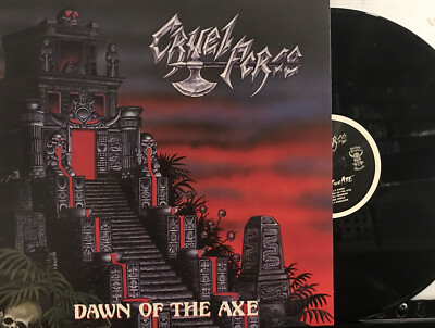 Cruel Force - Dawn Of The Axe LP 2023 Shadow Kingdom   SKR195LP [Black Vinyl]