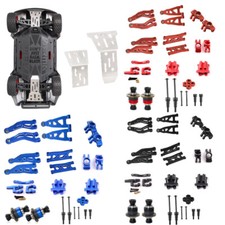 For Arrma 1/14 Mojave GROM RC Front Rear Chassis Guards Metal Full Upgrade Parts