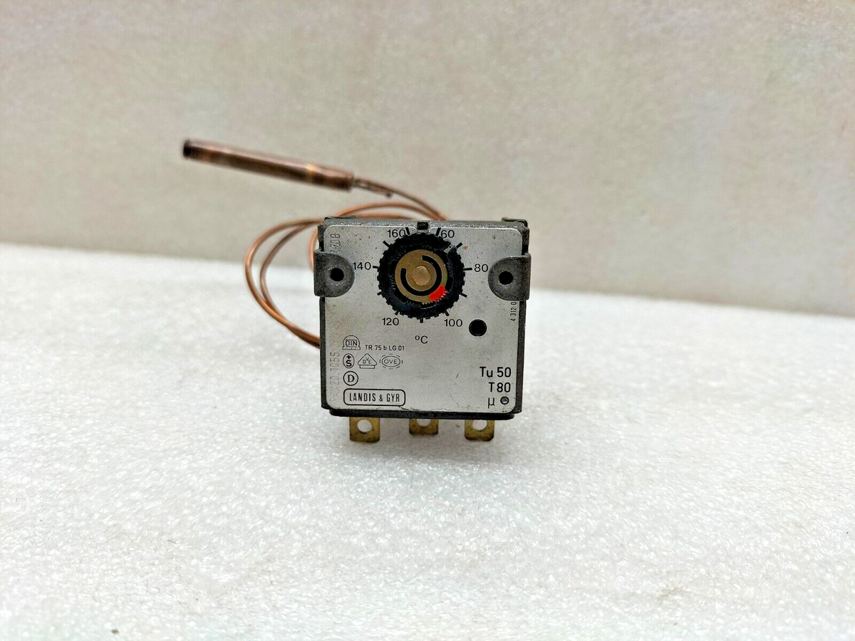 ピーター LANDIS & GYR RAK20.1055 THERMOSTAT, RANGE 60-160°C, 250V~ | eBay