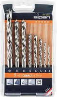 Alpen Holzbohrerset Hss Cobalt 8-Teilig