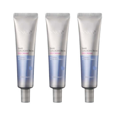 Kwailnara Snow Snail Collagen Biom Eye Cream 40ml*3Pcs - FREE SHIPPING