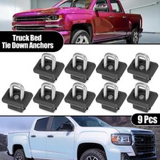 9pcs Tie Down Anchors Truck Bed Anchor for Ch...