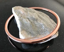 Thick West Indian Copper Round Men's Unique Handmade Bangle Boho Jewelry  SV3051