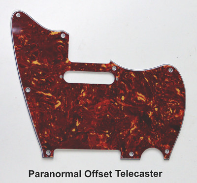 Schlagbrett für Squier Paranormal OFFSET Telecaster: viele Farb- & Pickup-Optionen