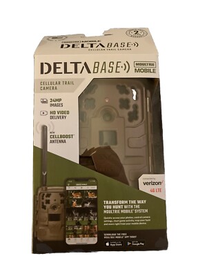 OB Mobile Delta Base Cellular Trail Camera - 24MP Resolution Photos & Videos