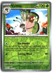 Vivillon 007/191 Surging Sparks Reverse Holo Uncommon