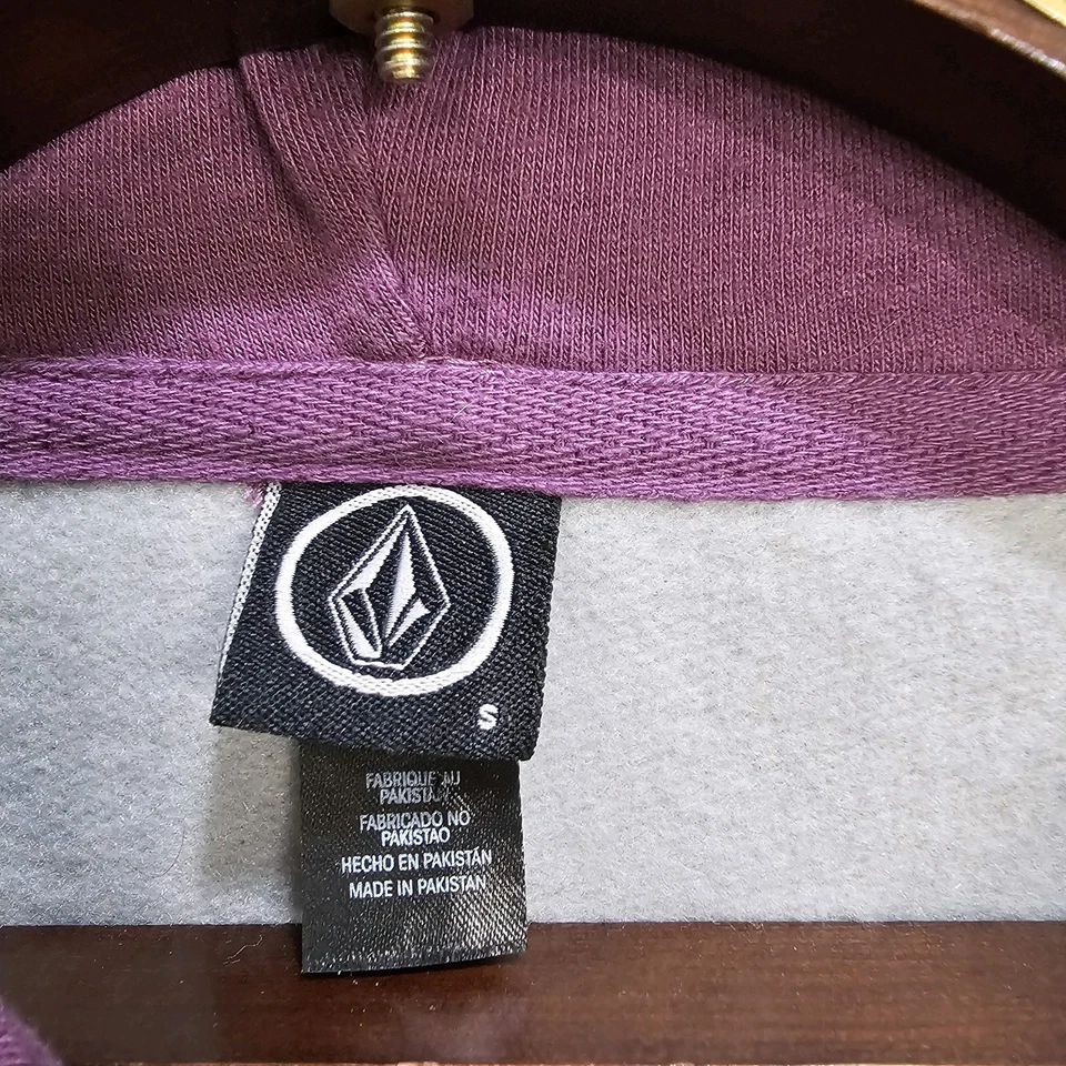 Volcom Hoodie Sz S retro Skater Surfer Hipster Vintage  8027 - Image 2 of 4