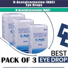Cataract Eye Drops,Glaucoma, Non-Carnosine (NAC), Can Cataracts C Bright 3x 10ml