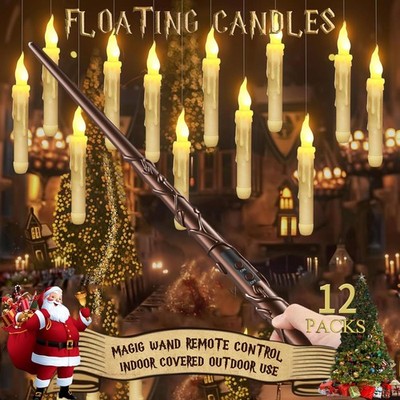 Sooneedear Harry Floating Battery Operated Flameless Hanging Candle Lights