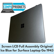 Microsoft Screen LCD Full Assembly Original Ice Blue for Surface Laptop Go 1943