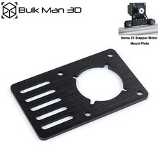 2PCS Aluminum Nema 23 Stepper Motor Mount Plate T3*60*96.5mm for CNC Router