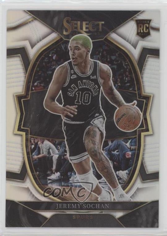 2022-23 Panini Select Concourse Silver Prizm Jeremy Sochan #86 0xe0
