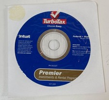 Intuit TurboTax Premier Investments  Rental Property 2007 Federal  State