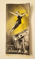 Kodak Retina IIc  IIIc Vintage French Brochure   Circa 1950s   La Retinagraphie