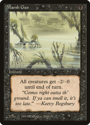 #ad #ad Marsh Gas The Dark Magic MTG $1.60