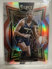 2025 WNBA Select Aliyah Boston Silver Prizm #64 Indiana Fever