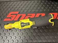 snap-on tools 1/4" drive cordless 14.4v ratchet brushless CTR814 hi-viz