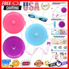Tape Measure Body Measuring Tape, Retractable 60 Inch Soft Mini Measuring Tap...
