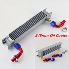 Universal Racing Car And Motorcycle Engine Fuel Oil Cooler Cooling 248mm