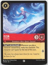 Elsa - Ice Surfer 109/204 Common The First Chapter Lorcana Near Mint