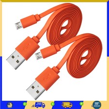 Micro USB Charger Cord for JBL Charge 3 2 Flip 4 3 2 Clip Pulse GO Speaker 3.3ft