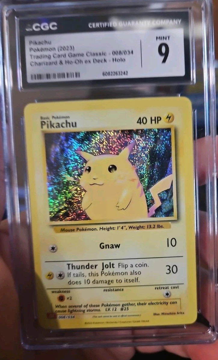 Pikachu 008/034 Trading Card Game Classic for sale | eBay