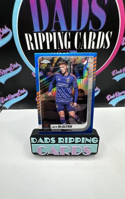 2025 Topps Chrome Mls - Jack McGlynn #26 Blue Refractor /150