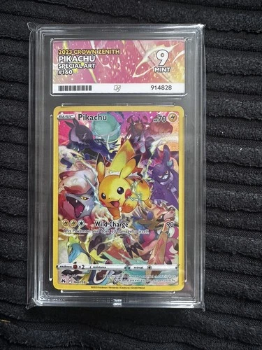 Pokémon TCG Pikachu Crown Zenith 160/159 Special Art ACE 9