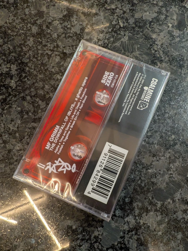 MF GRIMM The Downfall of Ibliys: A Ghetto Opera Limited Cassette 1/100 - Bild 3 von 4