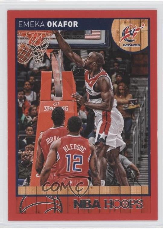 2013-14 NBA Hoops Red Emeka Okafor #170 o6n