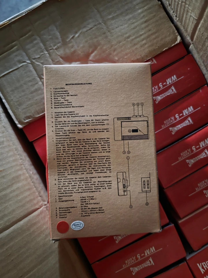 Kamosonic Walkman WM-5 - Bild 3 von 3