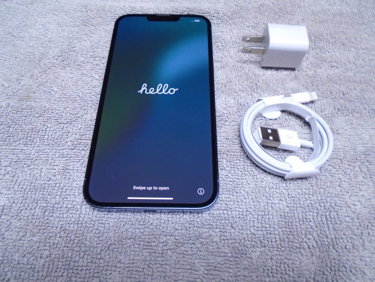 Apple iPhone 13 Pro Max Blue 128GB Unlocked | eBay