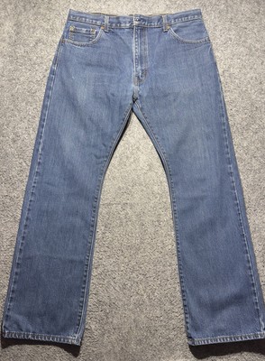 Levis Jeans Mens 36x32 Blue Straight Legs Western Cowboy Workwear Rancher NO TAG