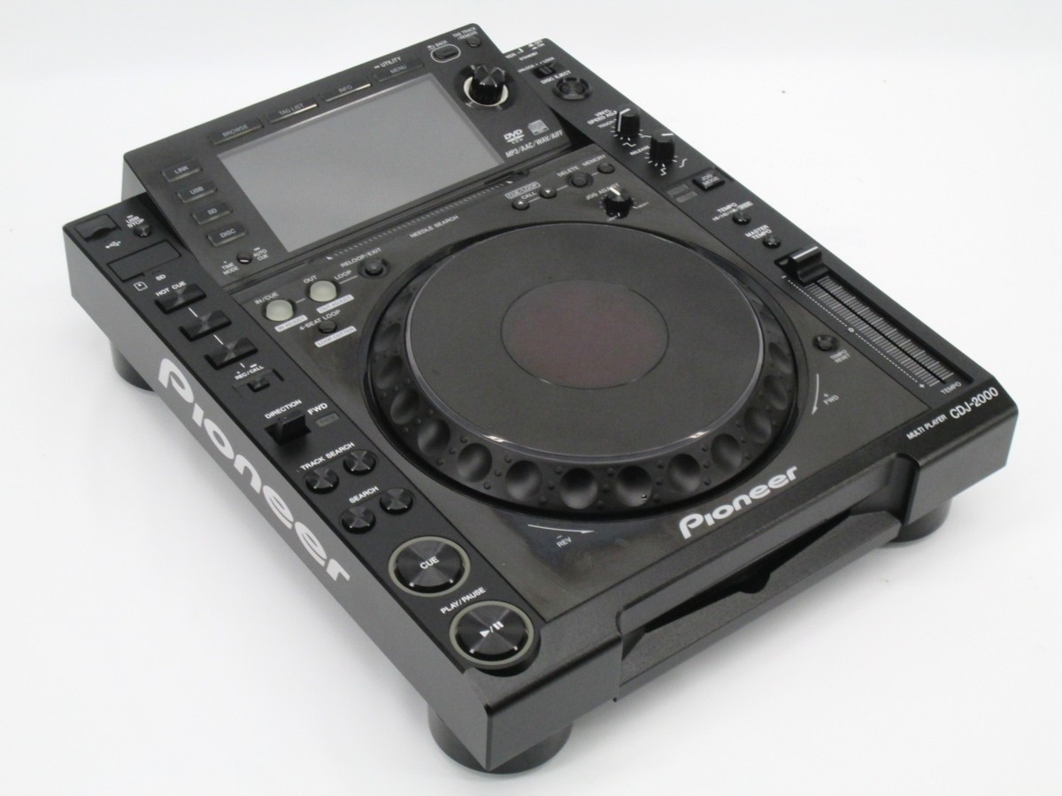 Pioneer CDJ-2000 Professional DJ Multi Player Digital Turntable