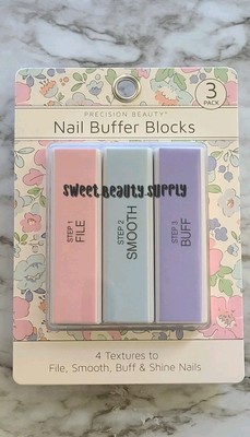 Precision Beauty  Nail Buffer Blocks 3 Pack