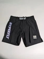 HYPERFLY "PROCOMP" Short Black Sz 36 BJJ MMA Grappling 
