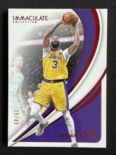 Anthony Davis 2023-24 Panini Immaculate Collection Action Red /49 #90