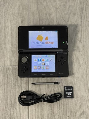 Nintendo 3DS Console Black Edition With Charger US SELLER | eBay