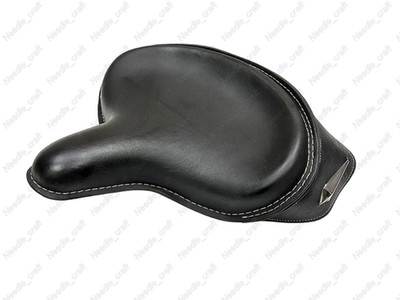 Corbin Police Style Solo Sitz schwarz mit Speeren für 1929-1984 Harley Davidson