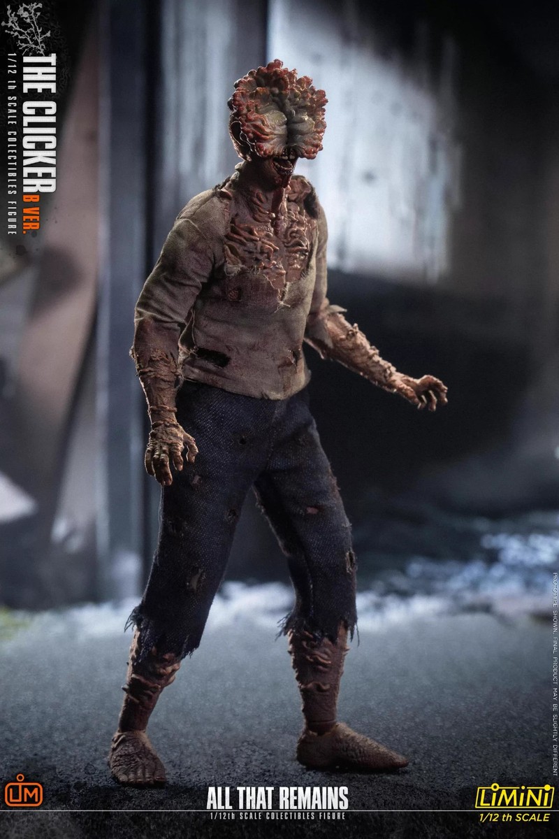 LimToys LMN010B 1/12 Last of Us The Clicker Zombie Action Figure