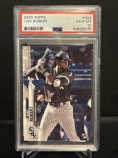 2020 Topps Luis Robert Rookie Card PSA 10