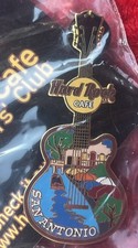 Hard Rock Cafe Pin San Antonio River Walk Facade Style , guitar hat, lapel logo