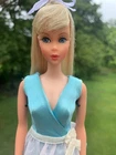 Vintage Twist N Turn Barbie Doll 1966 Light Pale Blonde Hair JAPAN