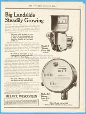 1912 Warner Instrument Co Beloit Wi Auto-meter Speedometer Model R K2 Vtg Ad 1912 Warner Instrument Co Beloit Wi Auto-meter Speedometer Model R K2 Vtg Ad