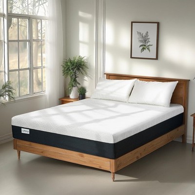 Queen Bed Mattress, 12 Inch Cooling Gel Memory Foam Mattress for Pressure Relief