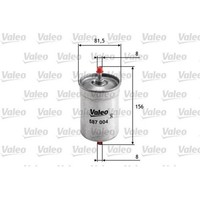1X Kraftstofffilter Valeo 587004 Passend FüR Alfa Romeo Audi BMW CitroËN Fiat