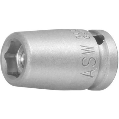ASW Kraft- Steckschlüsseleinsatz mit Magnet 1/4'' 10mm , 070036