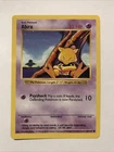 Pokémon Shadowless Abra Base Set 43/102 Card
