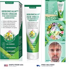 Seborrheic dermatitis face cream psoriasis fungal skin care soothing botanical