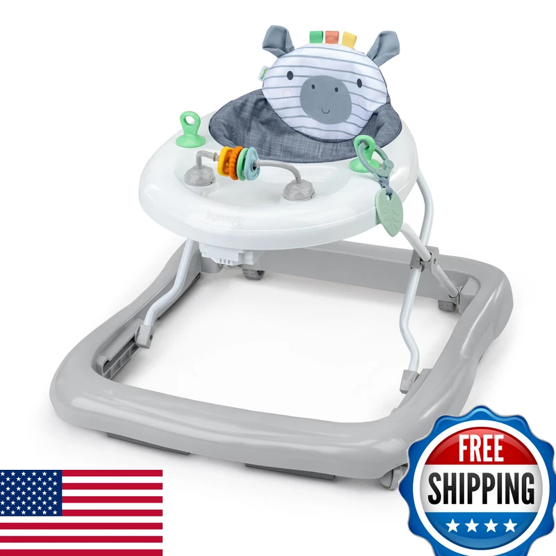 Ingenuity Smooth Strides Activity Baby Walker - Chambray Developmental Walker 3
Opens in a new windo